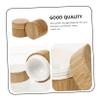 Baluue 2pcs Cream Containers Refillable Travel Makeup Jars Compact Lotion Holders for Cosmetics Face Cream and Beauty Products for Go Use view 3
