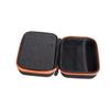 Baluue 1pc Storage Bag for Bottles Eva Case Slots Portable Organizer for Travel Shockproof Orange view 1
