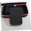 Baluue 1pc Storage Bag for Bottles Eva Case Slots Portable Organizer for Travel Shockproof Orange view 2