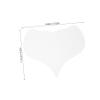 Anneome 4pcs Reusable Silicone Chest Wrinkle Pads Transparent -wrinkle Chest Soft Comfortable Fit for Discreet Wear under Clothing view 2