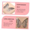 OHPHCALL 30pcs Square Eyelash Storage Box Butterfly Hollow Design Gold Window Neat Organizer for False Eyelashes for Makeup Artists and Personal Use view 4