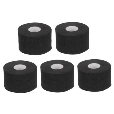 TOVINANNA 5rolls Disposable Neck Covering Paper for Hair Styling Stretchy Barber Neck Strips and Skin-Friendly Essential for Salon and Haircuts