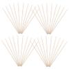 Baluue Long Wood Handle Cotton Swabs for Ear Cleaning and Makeup Removal Hypoallergenic Medical Cotton Buds Soft Round Tips for Wound Care and Cosmetic Use view 1