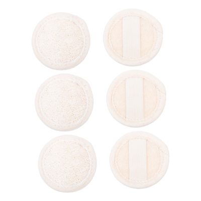 BCOATH 2pcs Makeup Remover Powder for Face Cleaning Gentle Exfoliating Makeup Removal Pads for Women Girls Eco-friendly