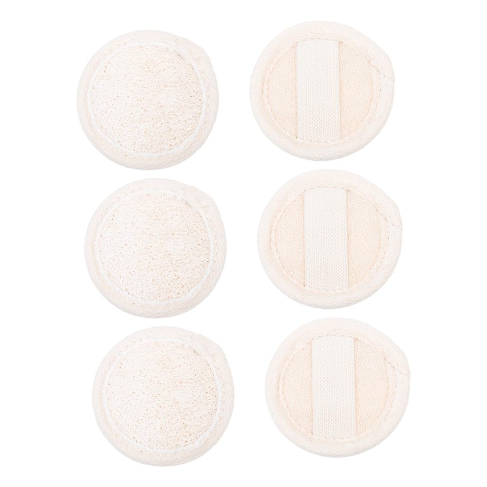 BCOATH 2pcs Makeup Remover Powder for Face Cleaning Gentle Exfoliating Makeup Removal Pads for Women Girls Eco-friendly