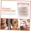BCOATH 2pcs Makeup Remover Powder for Face Cleaning Gentle Exfoliating Makeup Removal Pads for Women Girls Eco-friendly view 2