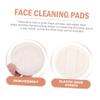 BCOATH 2pcs Makeup Remover Powder for Face Cleaning Gentle Exfoliating Makeup Removal Pads for Women Girls Eco-friendly view 3