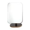Baluue Rotatable Tabletop Makeup Mirror Durable Desktop Cosmetic Mirror with Elegant Design for Bathroom Dresser and Bedroom Use Stable Base for Steady Viewing view 1