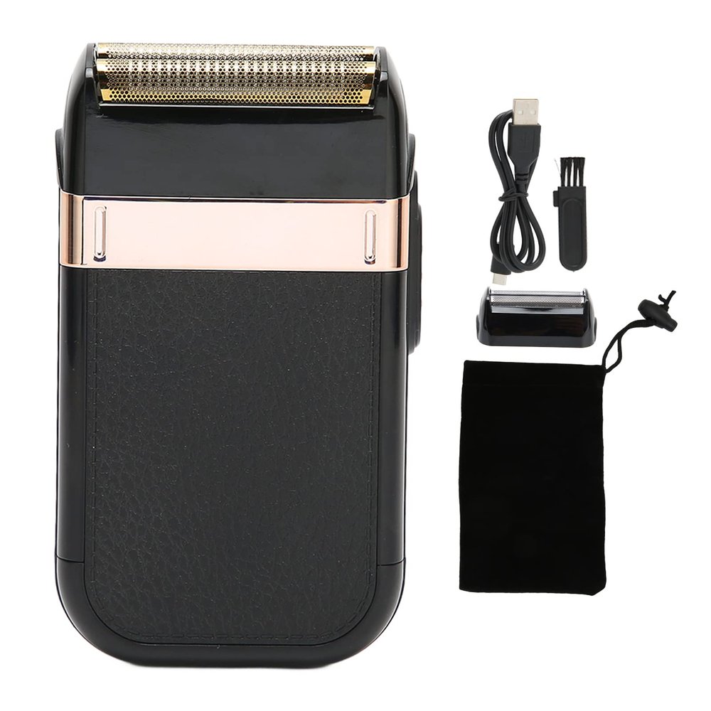 Electric Foil Shaver with Detachable Blade, Multifunctional for Hair Cutting, Bald Head, Rechargeable