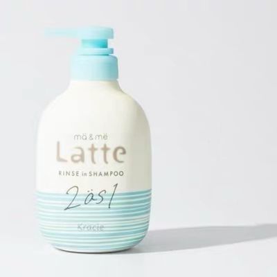 CATHERINEY 1 PC Japan Rinse 2 in 1 Conditioning Shampoo Designed for Mama & Daughter, Gently and No Irritation for Eyes, Shampoo for Child, 490ml/ PC (blue 2 in 1, 490)