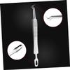 Mikinona 6pcs Blackhead Extractor Tweezers Curved Tweezers for Pimple Removal - Portable Design Dual-Headed Tools for Blemish Care for Skin Care Enthusiasts view 2