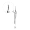Mikinona 6pcs Blackhead Extractor Tweezers Curved Tweezers for Pimple Removal - Portable Design Dual-Headed Tools for Blemish Care for Skin Care Enthusiasts view 3