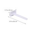 TOVINANNA 25pcs Disposable Shaving Razors for Women and Men Hair Trimmers for Private Areas Safe and Smooth Shaving Experience Travel-friendly and Individually Wrapped White view 2