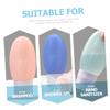 MUSISALY 4pcs Travel Bottles for Toiletries Reusable Containers for Shampoo Lotion and More Lightweight Squeezable Leak-resistant view 4