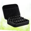 Baluue Portable Essential Oil Storage Case 30 Essential Oils Bottles Holder Black Organizer Box view 4