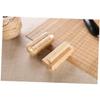 HAPINARY 5pcs Pig Mane Cleaning Brush for Hand Washing Nail Care and Household Cleaning Lotus Wood and Bristles for Dirt Removal view 3