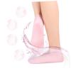 AUTSUPPL 1set Moisturizing Foot Care Socks and Gloves Set Exfoliating and Hydrating Treatment for Dry Cracked Skin for Home Use Pink Socks s Gloves view 3