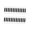 Baluue 100pcs Double-ended Eyeshadow Brush Dual-sided Sponge Applicators for Precise Makeup Application for Women and Girls Smooth Surface for Gentle Use view 1