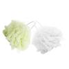 Baluue 2pcs Soft Bath Balls Bubble Net for Comfortable Bathing Gentle Exfoliating Scrubber for Daily and Green for view 1
