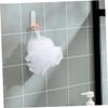 Baluue 2pcs Soft Bath Balls Bubble Net for Comfortable Bathing Gentle Exfoliating Scrubber for Daily and Green for view 2