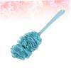 Baluue Gauze Bath Brush Handle Lightweight Exfoliating Shower Sponge for Hard Reach Areas for Skin Types Random Variation view 4