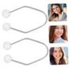 Gogogmee 2pcs Dimple Maker for Cheeks Face Trainer Tool for Natural Dimples Comfortable Clip for Daily Use Lightweight and Portable Facial Care view 4
