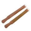 NOLITOY Longevity 2pcs Pure Cowhide Razor Strop Barber Strop for Razor Sharpening Durable Versatile view 1