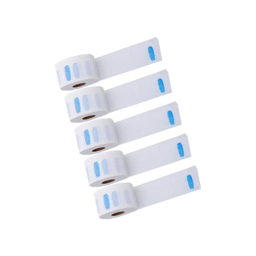 Baluue Hair Cutting Neck Strip 5 Pack Barber Neck Paper Disposable Hair Dye Protector Salon Tool