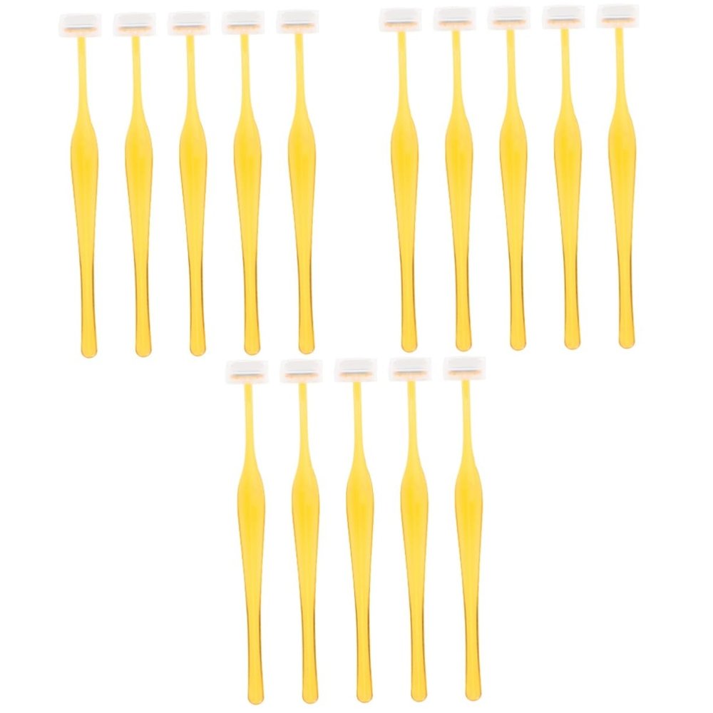Mikinona 15pcs Portable Eyebrow for Women Safe and Compact Eyebrow Trimmers for Home and Salon Use Without Skin Damage