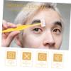 Mikinona 15pcs Portable Eyebrow for Women Safe and Compact Eyebrow Trimmers for Home and Salon Use Without Skin Damage view 2