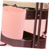 COLLBATH 6pcs Plastic Storage Bucket Hanging Trash Bucket for Home Salon Cart Attachment view 3