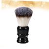 Gogogmee 1pc Men's Synthetic Shaving Brush for Black Men Beard Brush Resin Handle Styling Tool for Beard Cleaning view 4