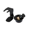 NOLITOY Badger Hair Shaving Brush Plastic Bowl Beard Brush Set Razor Stand Travel Shaving Kit view 1