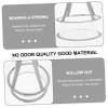 BUGUUYO 3pcs Windproof Makeup Brush Drying Hanger Mesh Net Protect Shape Organize Beauty Tools view 2