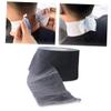 NOLITOY 5rolls Disposable Neck Papers for Hair Cutting of Black Collar Paper for Salons and Barbers Convenient and Easy to Use Neck Strips for Hairdressing and Dyeing view 3