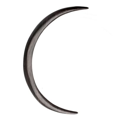 WOONEKY Chinese Women Hair Stick Moon Hair Fork Wooden Hair Barrette Girls Hair Accessories Stylish and Sturdy