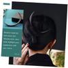 WOONEKY Chinese Women Hair Stick Moon Hair Fork Wooden Hair Barrette Girls Hair Accessories Stylish and Sturdy view 2