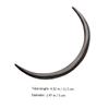 WOONEKY Chinese Women Hair Stick Moon Hair Fork Wooden Hair Barrette Girls Hair Accessories Stylish and Sturdy view 4