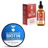 Biotin Beard Balm for Men & Conditioning Beard Wax and Growth Beard Growth Oil with 2X Concentration Biotin for Men, Hydrates & Thickens Facial Hair view 1