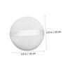 WOONEKY 4pcs Large Velour Powder Puff for Makeup Application Soft Powder Tool Skin-friendly Round Design for Smooth Finish view 2