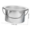 Beatifufu Hair Removal Wax Warmer Pot Dual Wax Heater Pot for Waxing Melting Inner Lid Cartridge Heater view 2