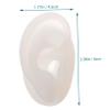ORFOFE Silicone Human Ear Model Ear Piercing Part Portable Design for Easy Use view 2