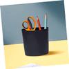 Parliky 8pcs Black Rolling Cart Hanging Cup Storage Bin for Salon Utility Hanging Trash Bucket for Tattooing Supplies view 3