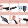 2025 Upgraded Electric Callus Remover for Feet, Removedor De Callos En Los Pies, Portable Electric Foot Callus Remover, Foot Scrubber File Smooth Wand with 60 Sanding Pads-Pink view 2