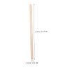 Mikinona 300pcs Wooden Applicator Sticks Hair Removal Spatula Tool for Waxing Eyebrow Shaping More Comfortable Edge Design Versatile Use for Salon Home view 4