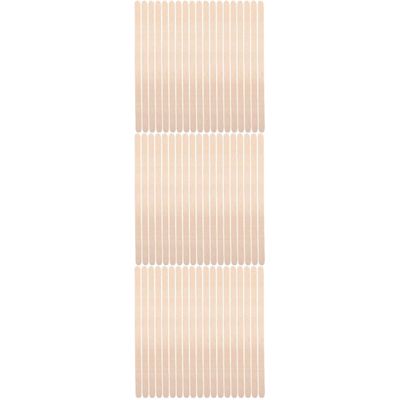 Gogogmee 3sets Non Stick Wooden Wax Sticks Set for Hair Removal Hair Waxing Supplies 100pcs*3