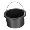 Mikinona 2pcs Aluminum Wax Melting Bowl Nonstick Wax Container for Home Salon Use Design - Accessory view 1