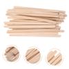 Mikinona 500pcs Wooden Waxing Sticks Applicators Thick Edge Spatula for Hair Removal Eyebrow Shaping and Facial Application Safe and Comfortable Use for Home and view 3