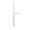 Mikinona 500pcs Wooden Waxing Sticks Applicators Thick Edge Spatula for Hair Removal Eyebrow Shaping and Facial Application Safe and Comfortable Use for Home and view 4