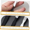 WOONEKY 2pcs Stainless Nail Files for Thick Nails for Manicure and Pedicure Durable and Wear-Resistant for Salon and Home Use view 2
